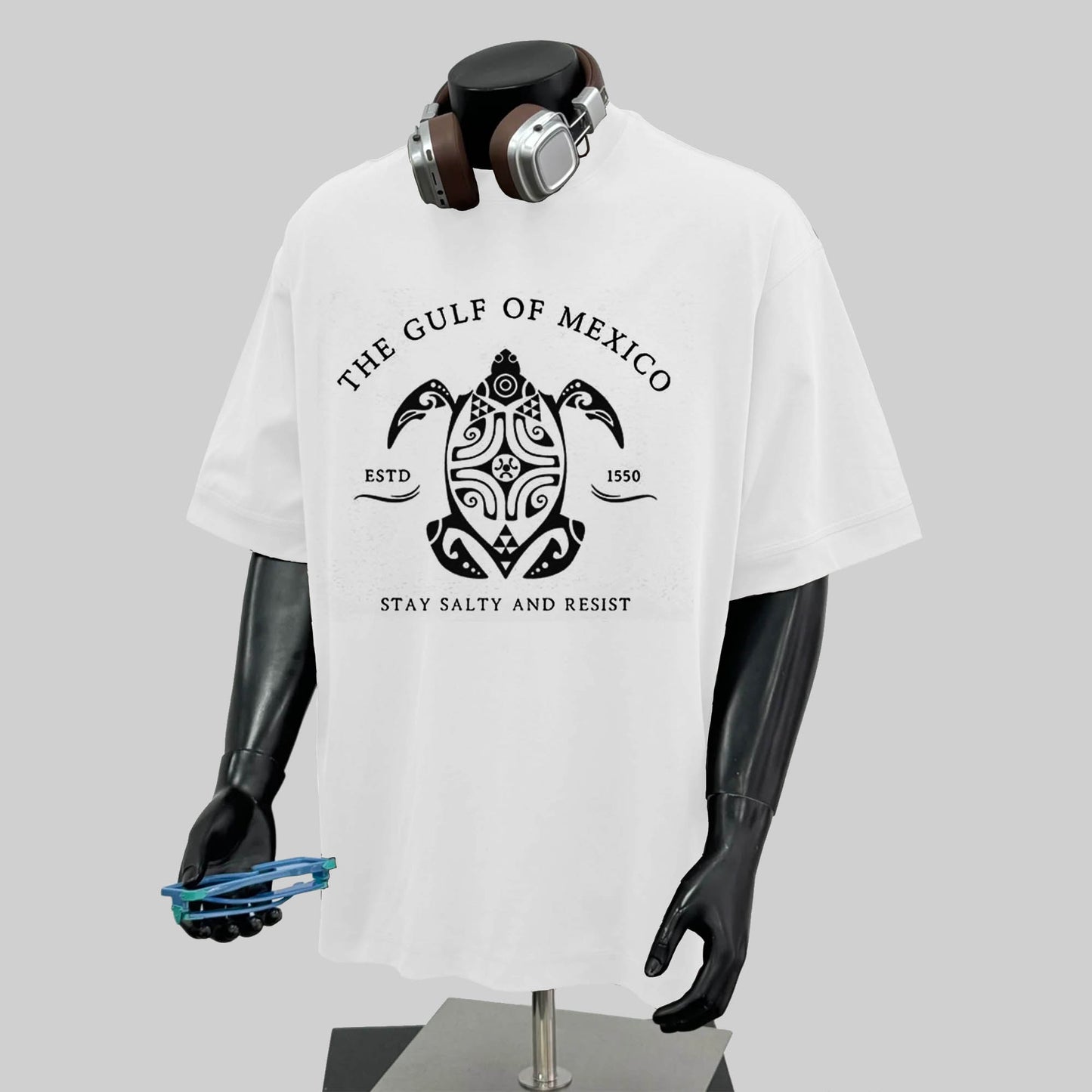 Gulf Of Mexico Art Pattern Print T-Shirt