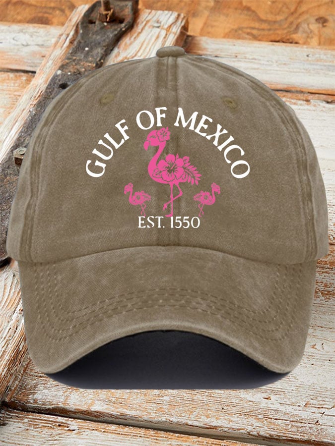 Gulf Of Mexico Print Baseball Cap