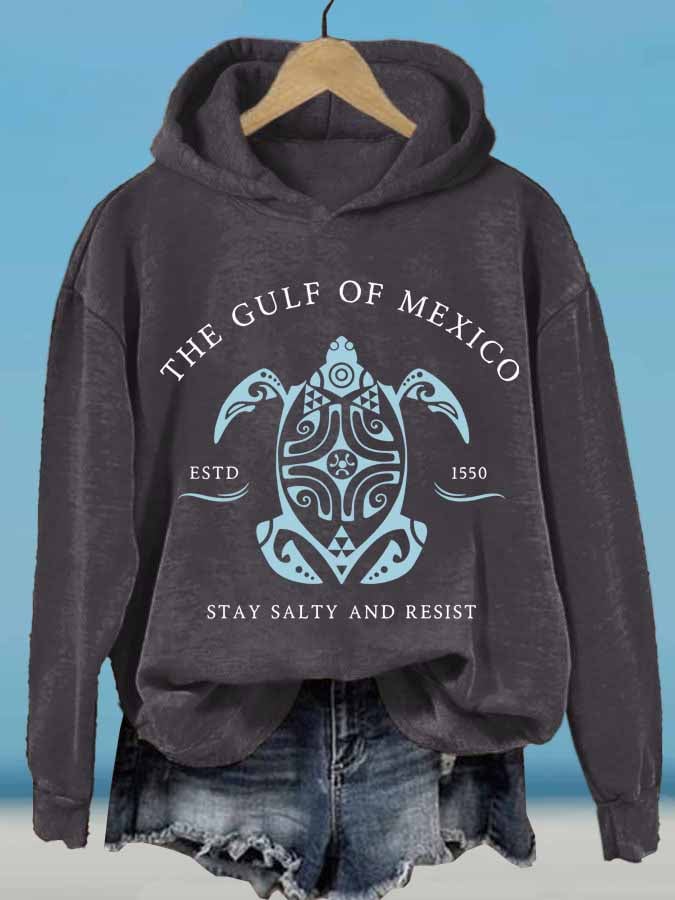 Women's Gulf Of Mexico Printed Sweatshirt