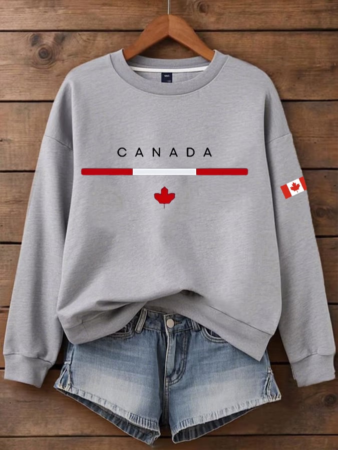 Women's Canada Crewneck Sweatshirt