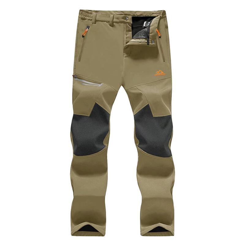 Men's Winter Pants Fleece Lined Ski Snow Pants Water Resistant