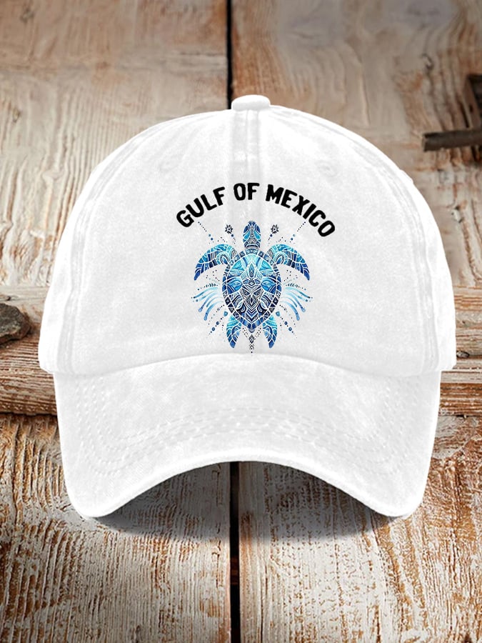 Unisex Gulf Of Mexico Print Hat