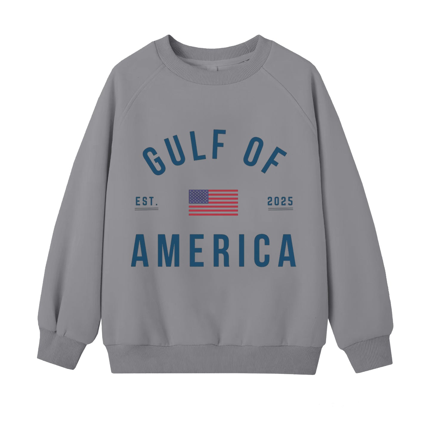 Women's Gulf Of America Art Pattern Print Sweatshirt