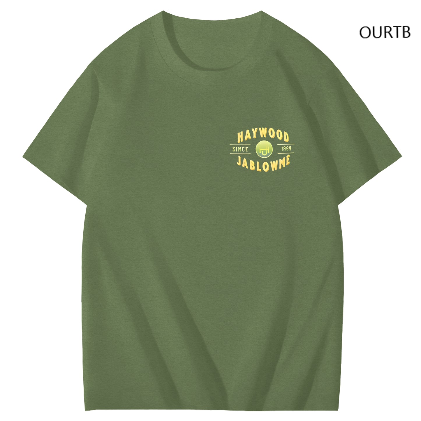 Haywood Since 1869 Jablowme Timber Co Art Pattern Print T-Shirt