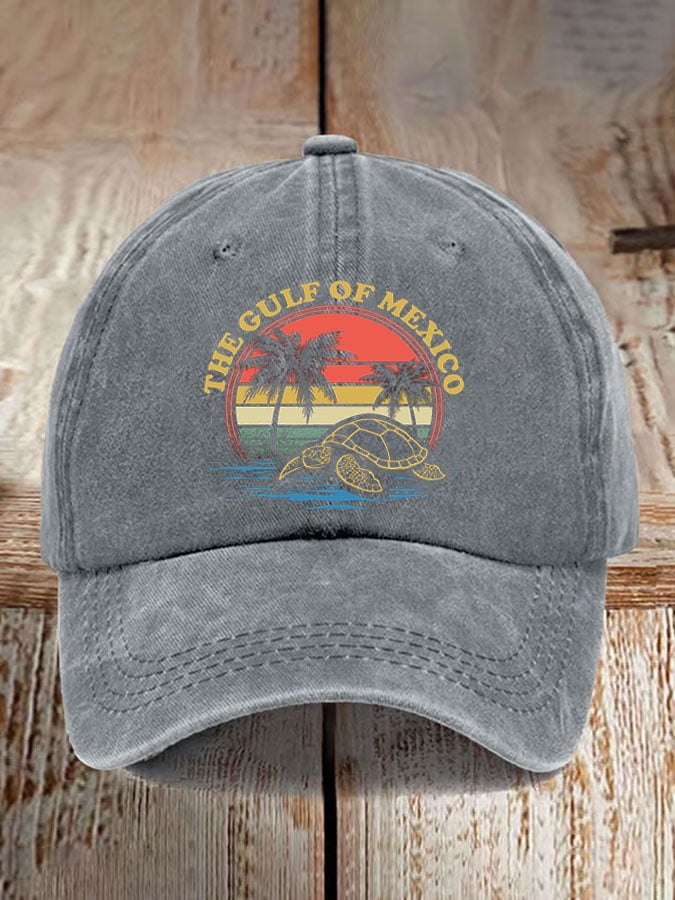 Unisex Gulf Of Mexico Print Hat