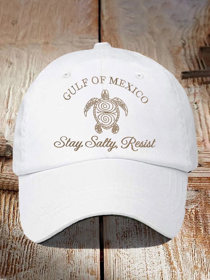 Gulf Of Mexico Print Baseball Cap