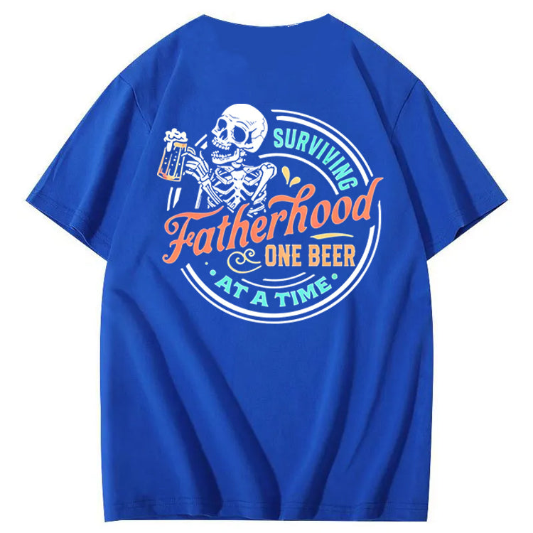 Surviving Fatherhood One Beer At A Time T-Shirt