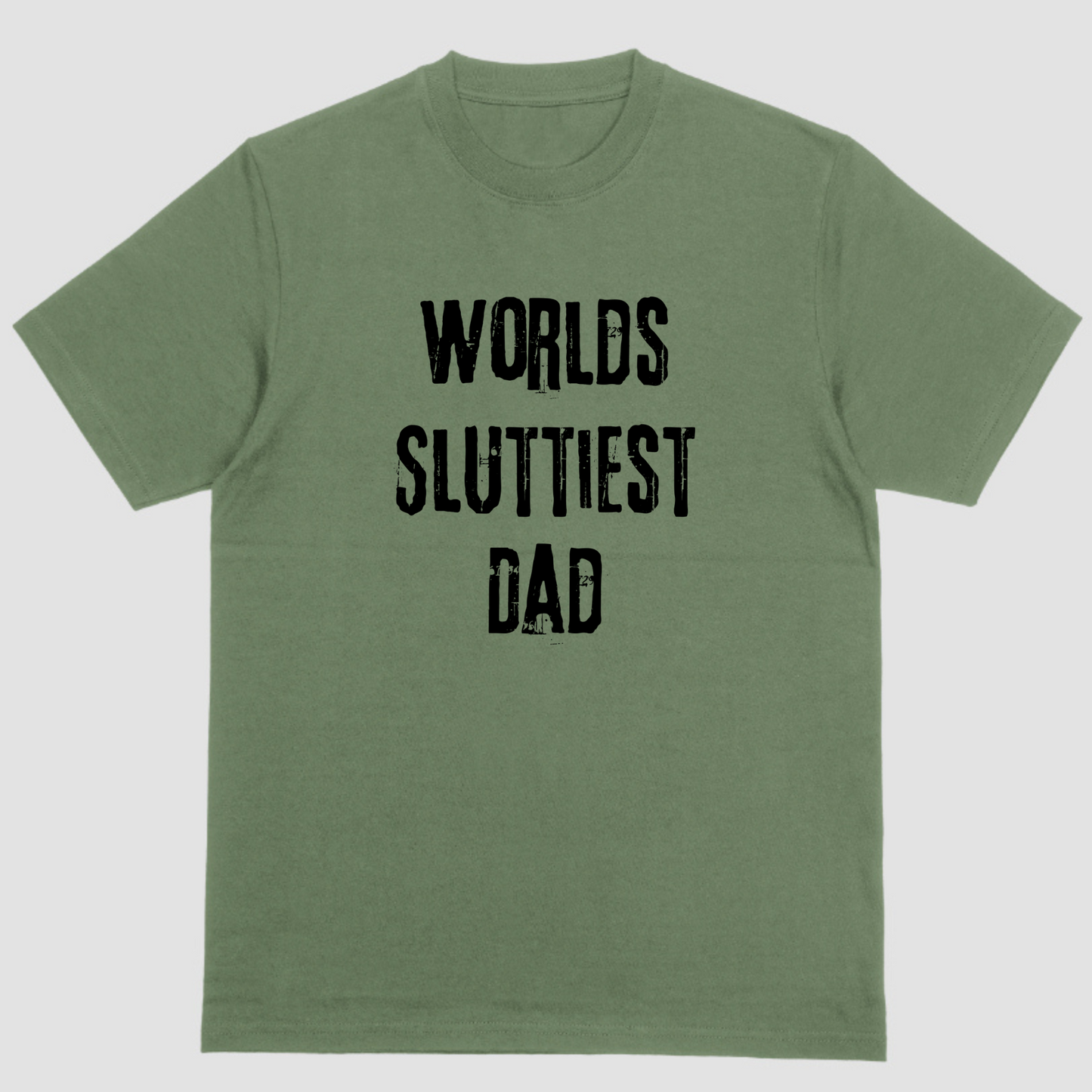 Short sleeve shirt, WORLDS SLUTTIEST DADS