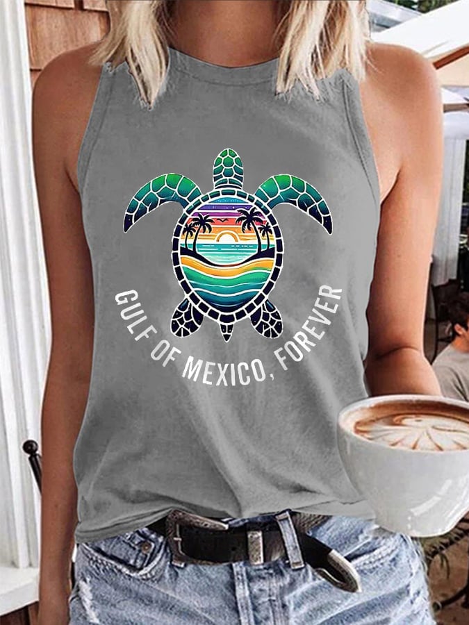Women's Gulf Of Mexico Forever Sea Turtle Vest