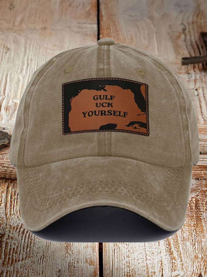 Unisex Mexico Gulf Uck Yourself Printed Hat
