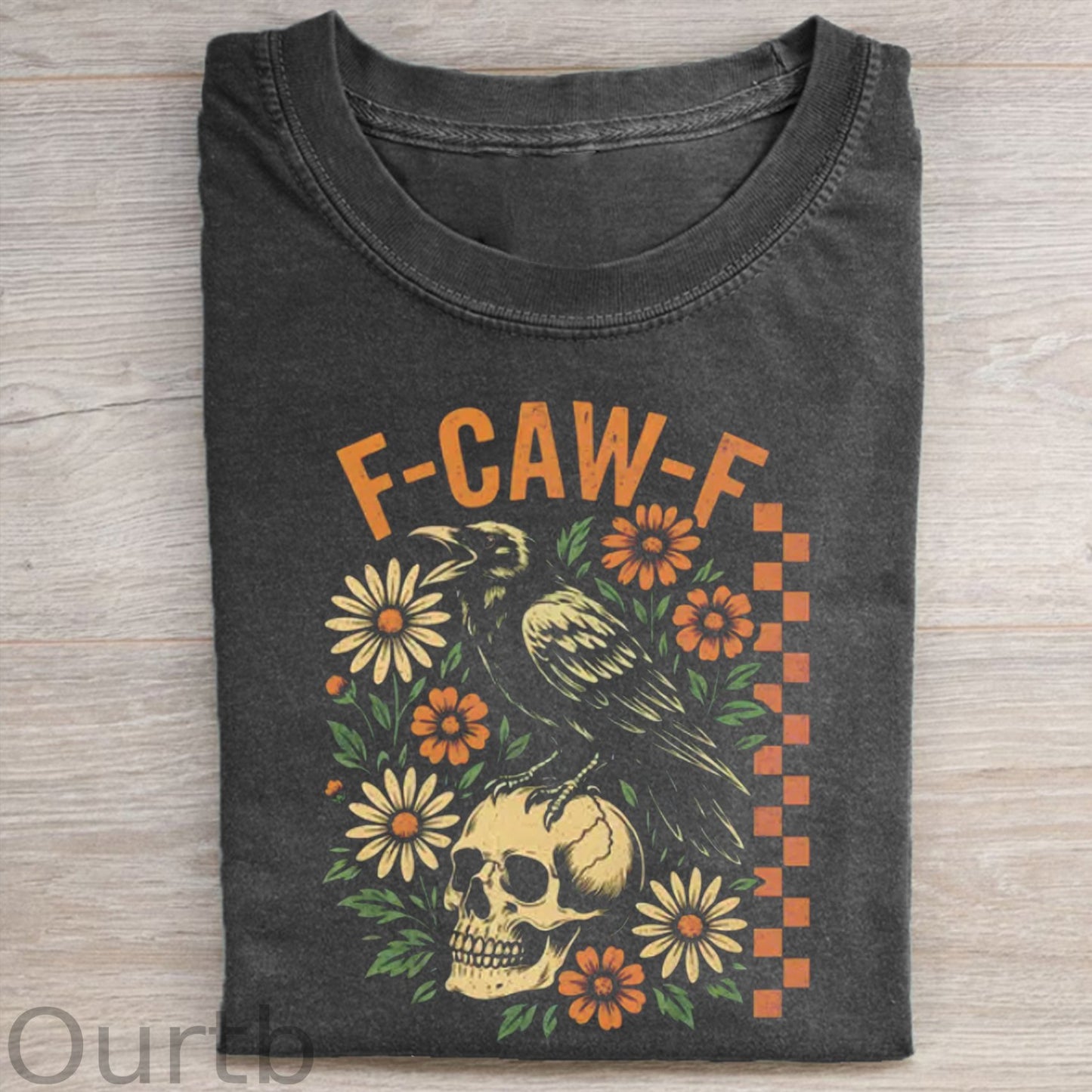 F-Caw-F Funny Crow T-shirt