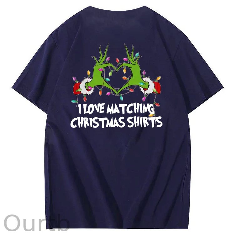 I Love Matching Christmas Shirt But I Don't Pattern 100% Cotton T-Shirt