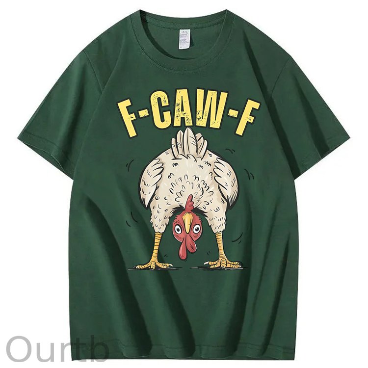 F-Caw-F Chicken 100% Cotton T-Shirt