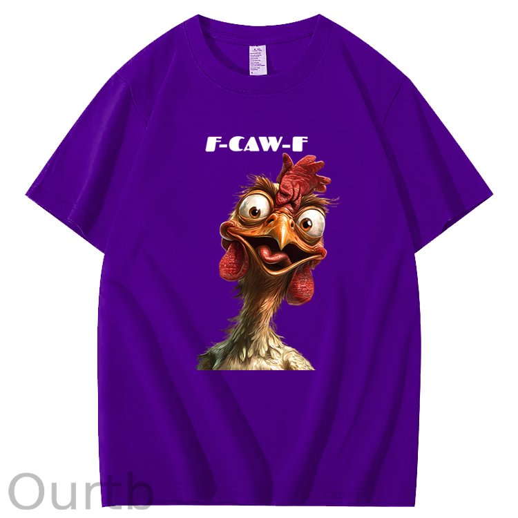 F-Caw-F Chicken 100% Cotton T-Shirt
