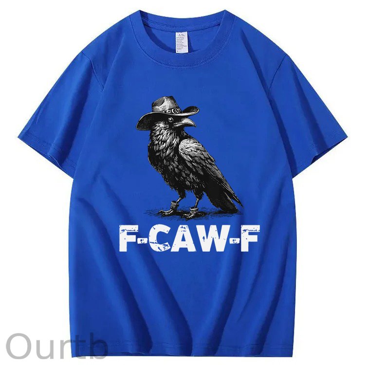 F-Caw-F Crow 100% Cotton T-Shirt