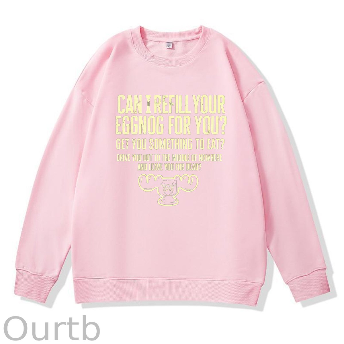 Funny Pattern 100% 300g CottonCrew Neck Sweatshirt