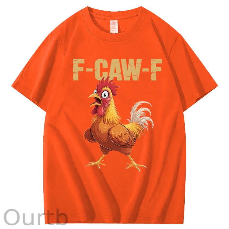 F-Caw-F Chicken 100% Cotton T-Shirt