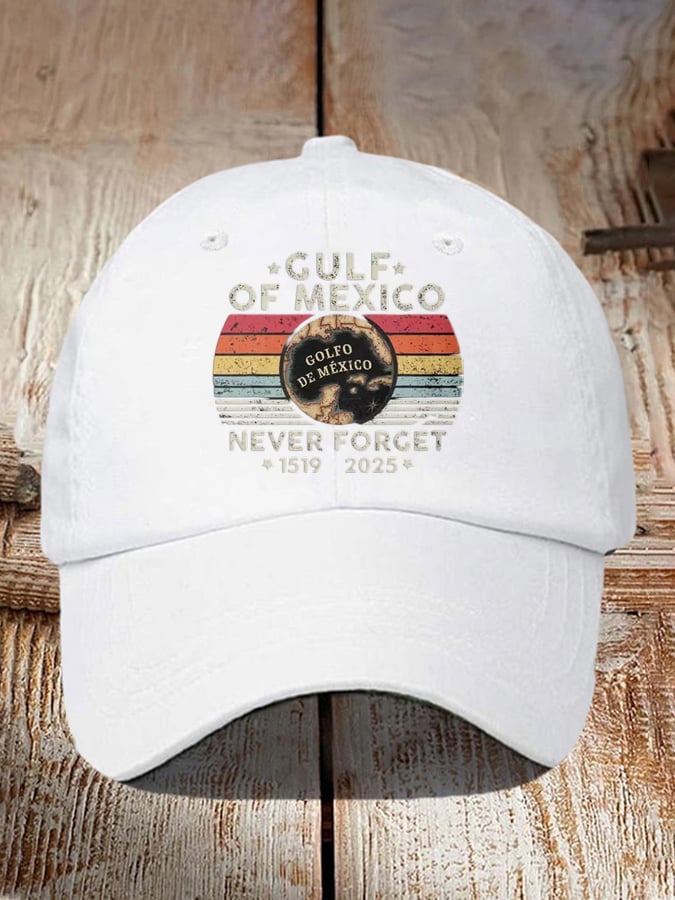 Unisex Forever Gulf of Mexico 1519-2025 Print Baseball Cap
