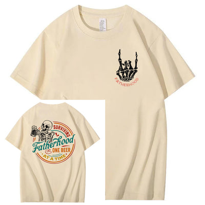 Surviving Fatherhood One Beer At A Time T-Shirt