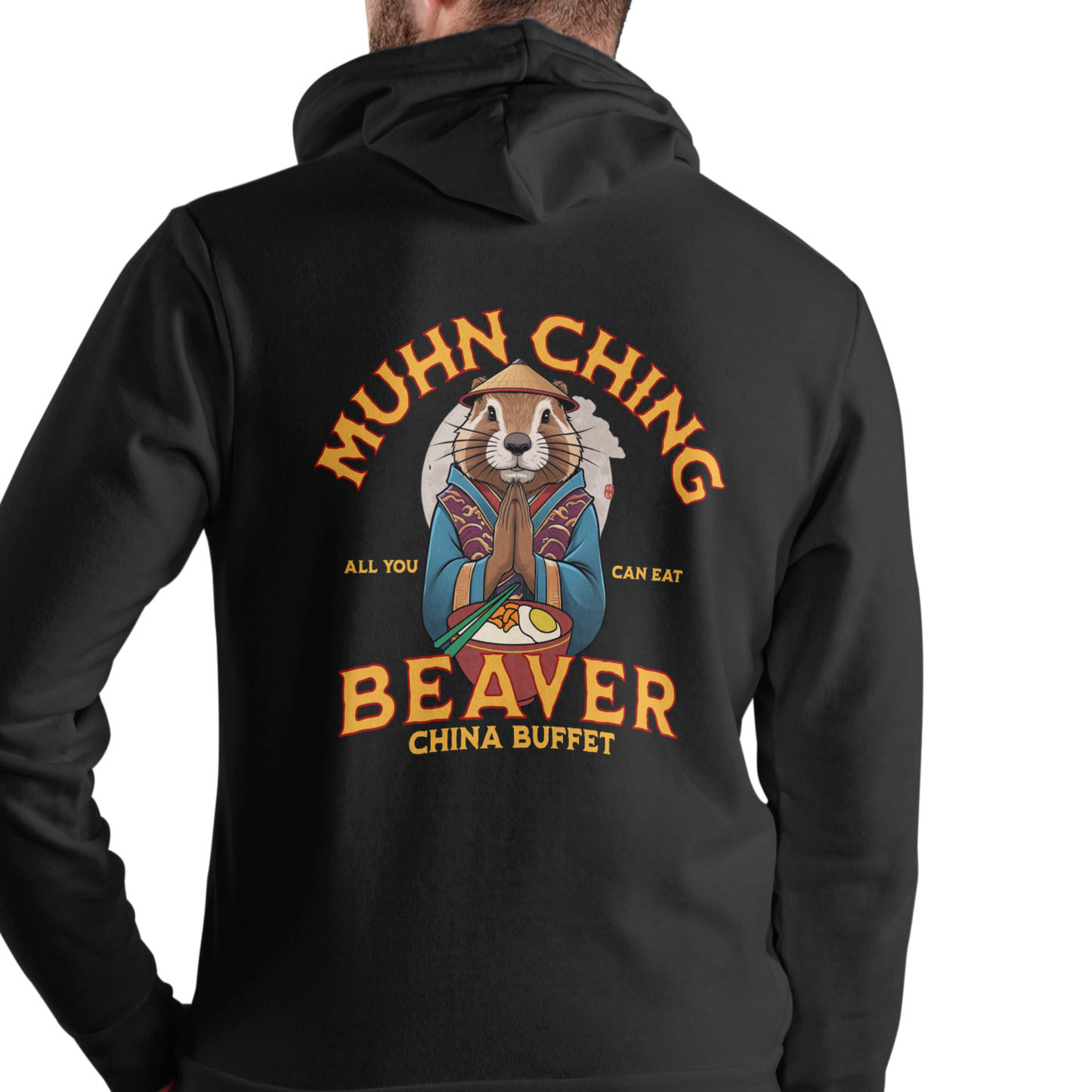 HOODIE, MUHN CHING BEAVER CHINA BUFFET