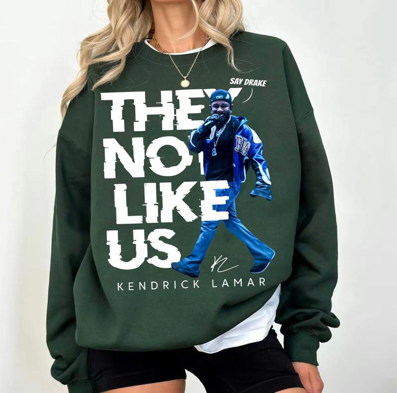 Hey Dr44k3!!! They Not Like Us Music T-Shirt/Sweatshirt/Hoodie