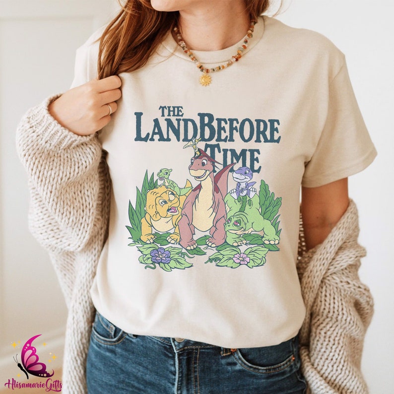 The Land Before Time Pastel Dinosaur Friends T-Shirt/sweatshirt