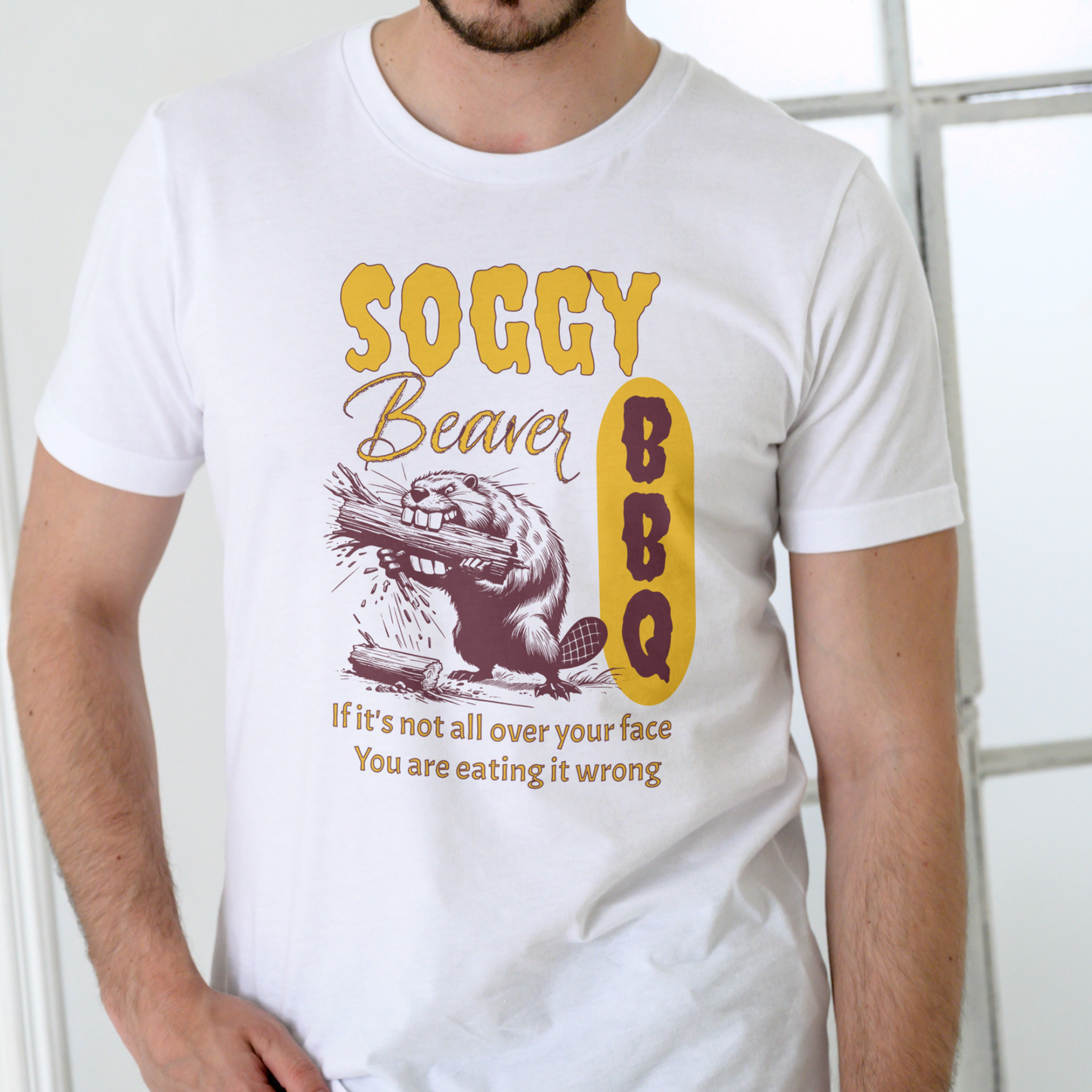 Soggy Beaver BBQ T shirt