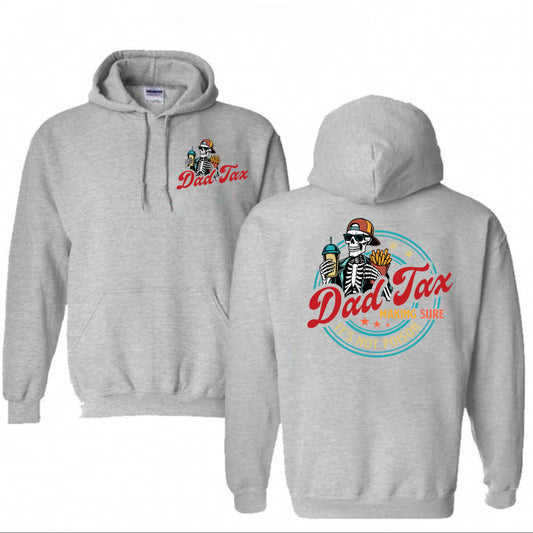 Dad Tax Pattern Classic Hoodie