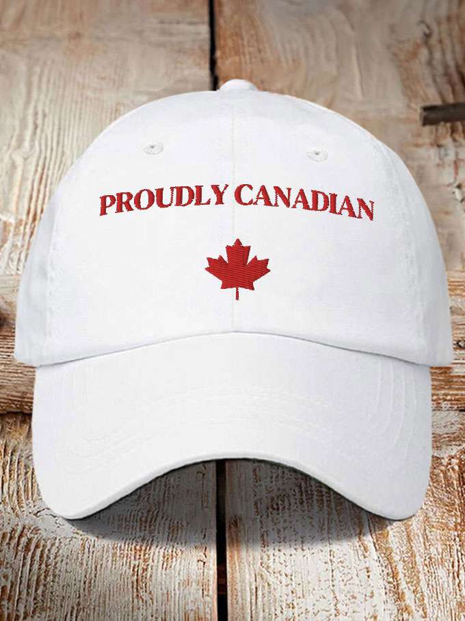 Unisex Canada  Proudly Candadian Printed Hat