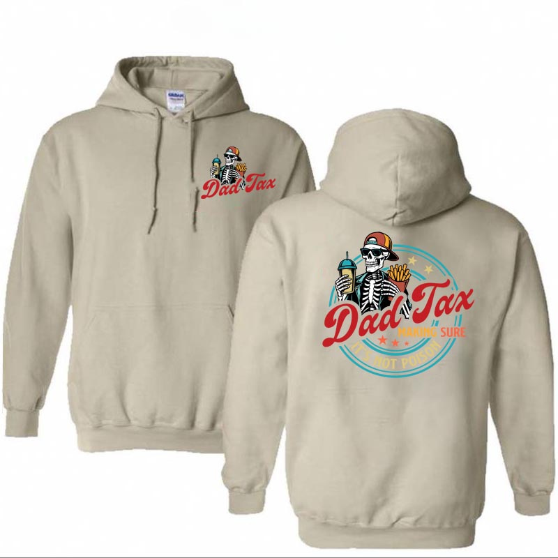 Dad Tax Pattern Classic Hoodie