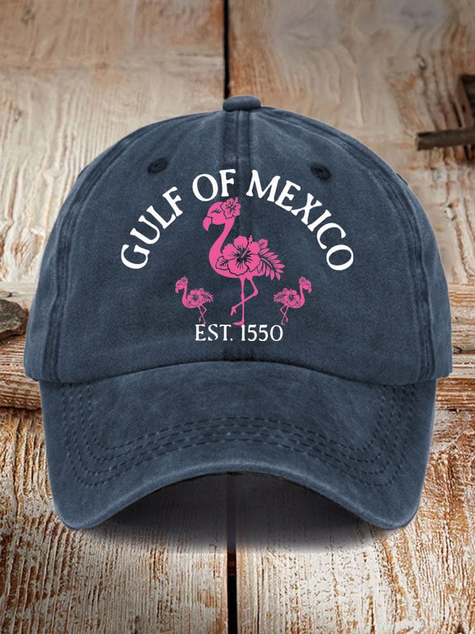 Gulf Of Mexico Print Baseball Cap