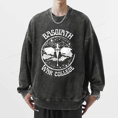 Pagewing Fouth Wings Unisex Washed Sweatshirt