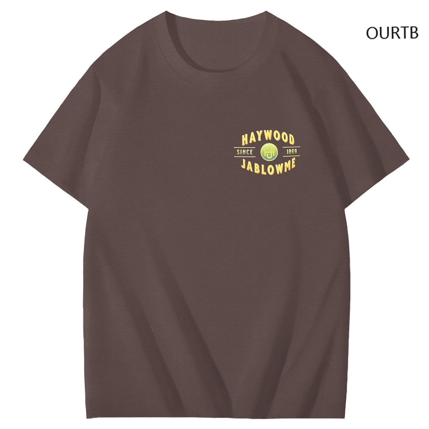 Haywood Since 1869 Jablowme Timber Co Art Pattern Print T-Shirt