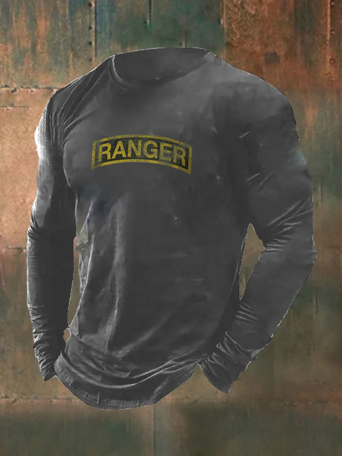Men's Ranger Pattern Long Sleeve T-Shirt