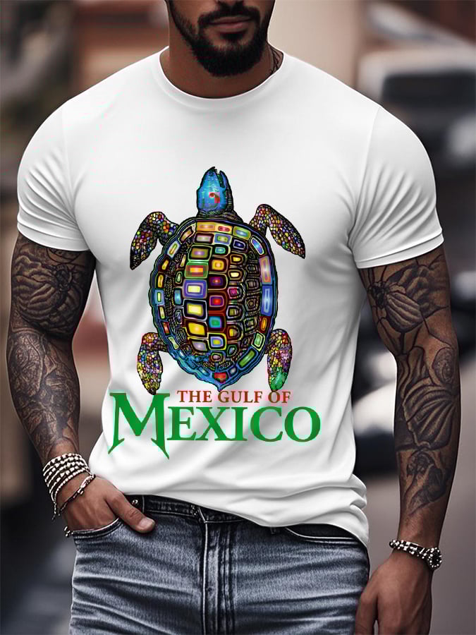 Men's The Gulf Of Mexico Forever Sea Turtle Tee