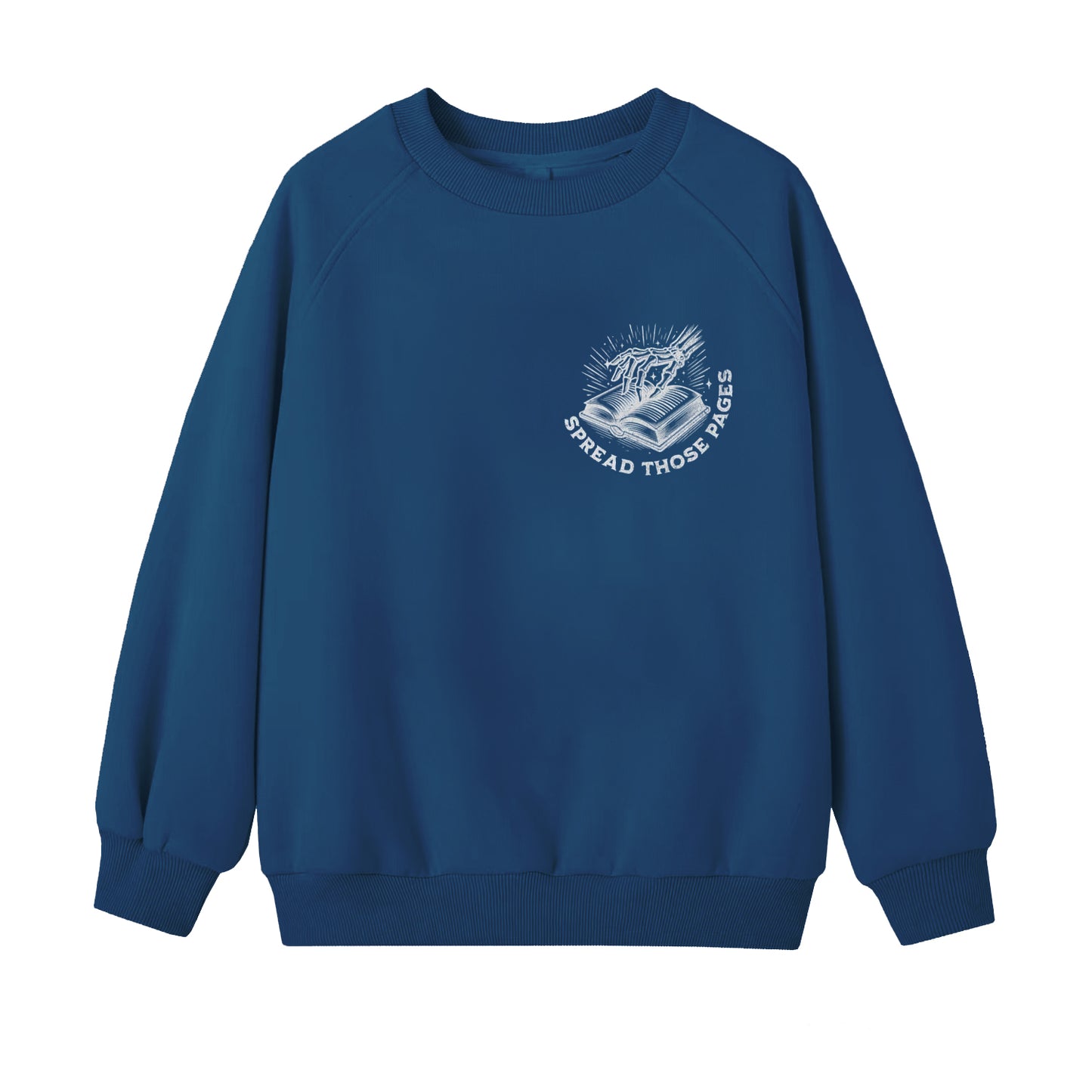 Women's Better Bent Over A Book Smut Reader Art Pattern Print Sweatshirt