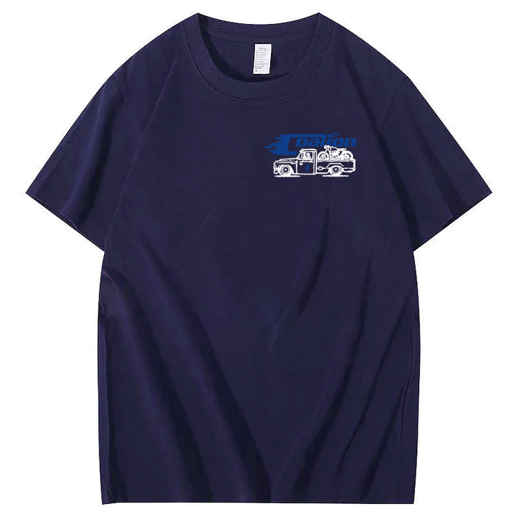 Dad's Garage Full Service If It's Broke We'll Fix It Printed Men's T-shirt