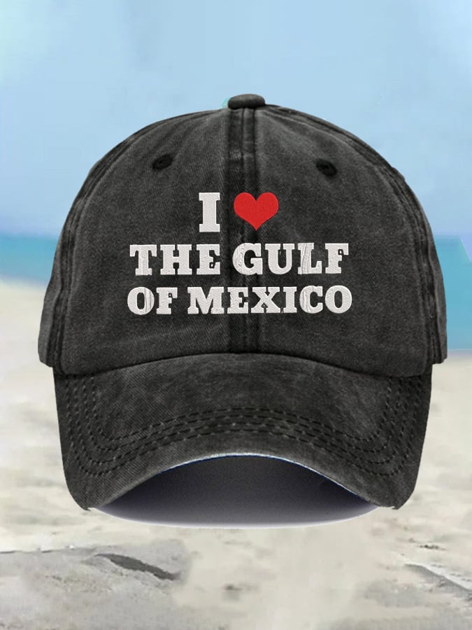 Unisex I Love The Gulf of Mexico  Hat