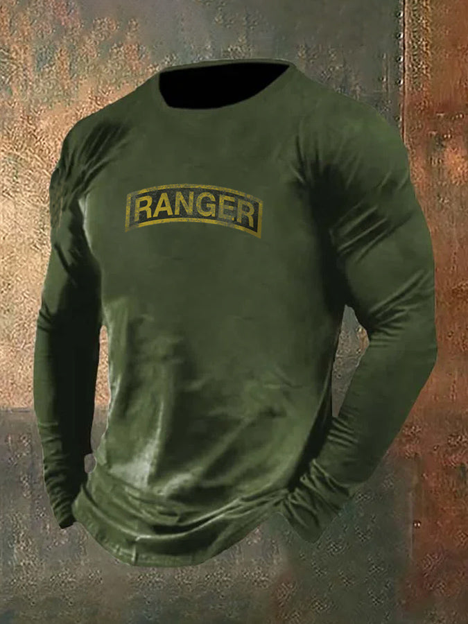 Men's Ranger Pattern Long Sleeve T-Shirt