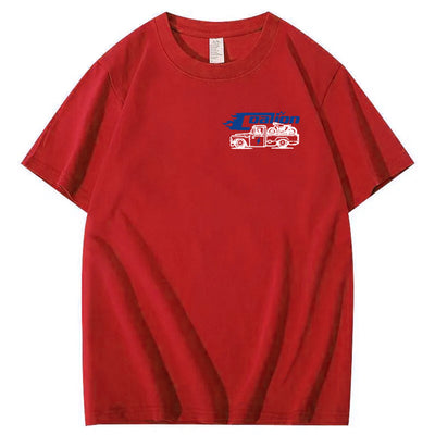 Dad's Garage Full Service If It's Broke We'll Fix It Printed Men's T-shirt