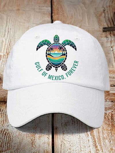 Unisex Gulf Of Mexico, Forever Sea Turtle Hat