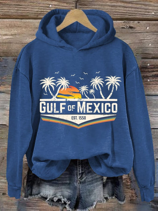 Women's Gulf Of Mexico Printed Sweatshirt