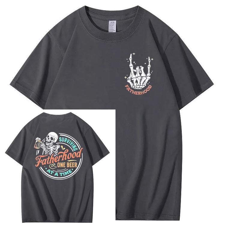 Surviving Fatherhood One Beer At A Time T-Shirt