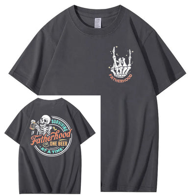 Surviving Fatherhood One Beer At A Time T-Shirt