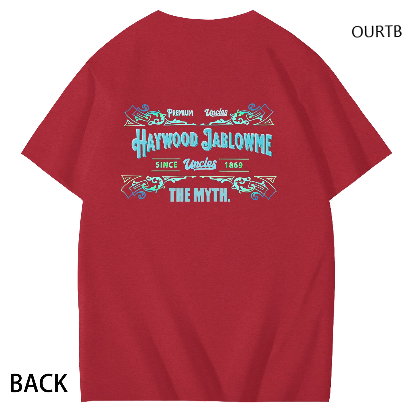 Premium Uncles Haywood Jablowme Since 1869 Uncles The Math Funny Adult Art Pattern Print T-Shirt