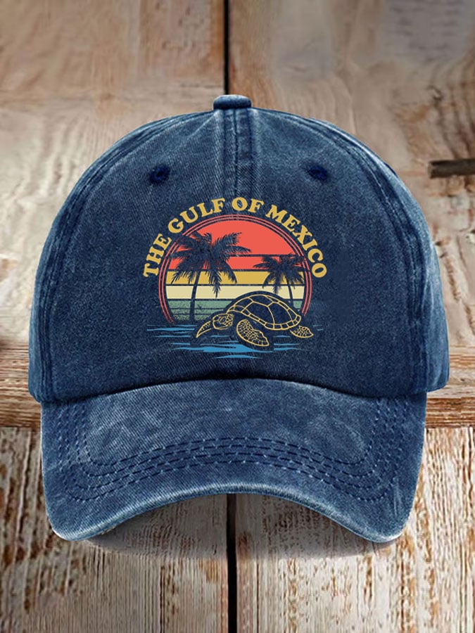 Unisex Gulf Of Mexico Print Hat
