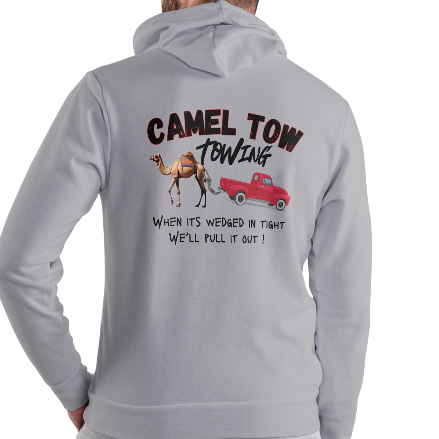 Hoodie, Camel Tow Towing