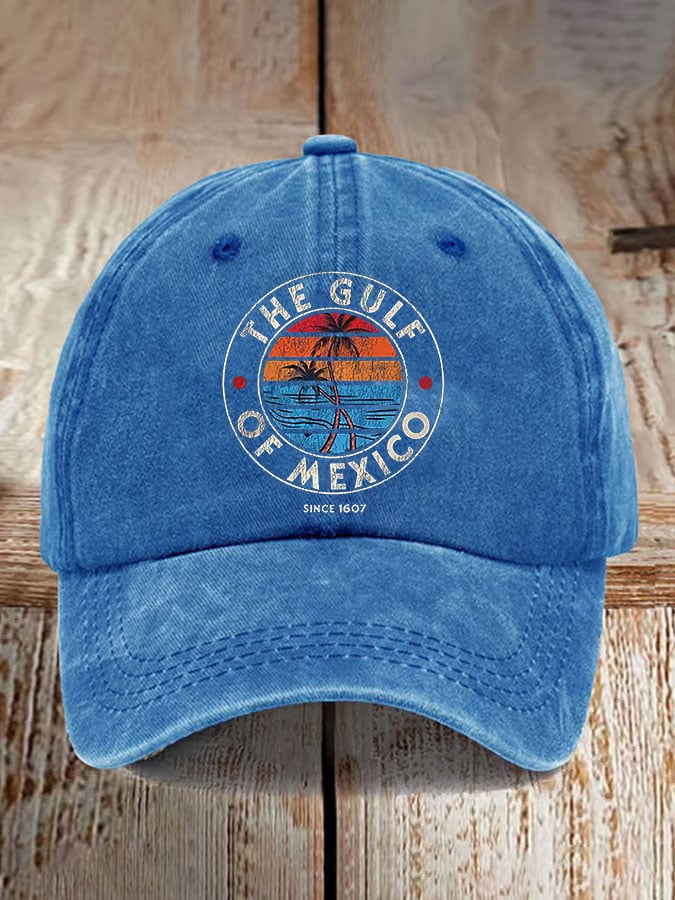 Unisex Gulf Of Mexico Print Hat