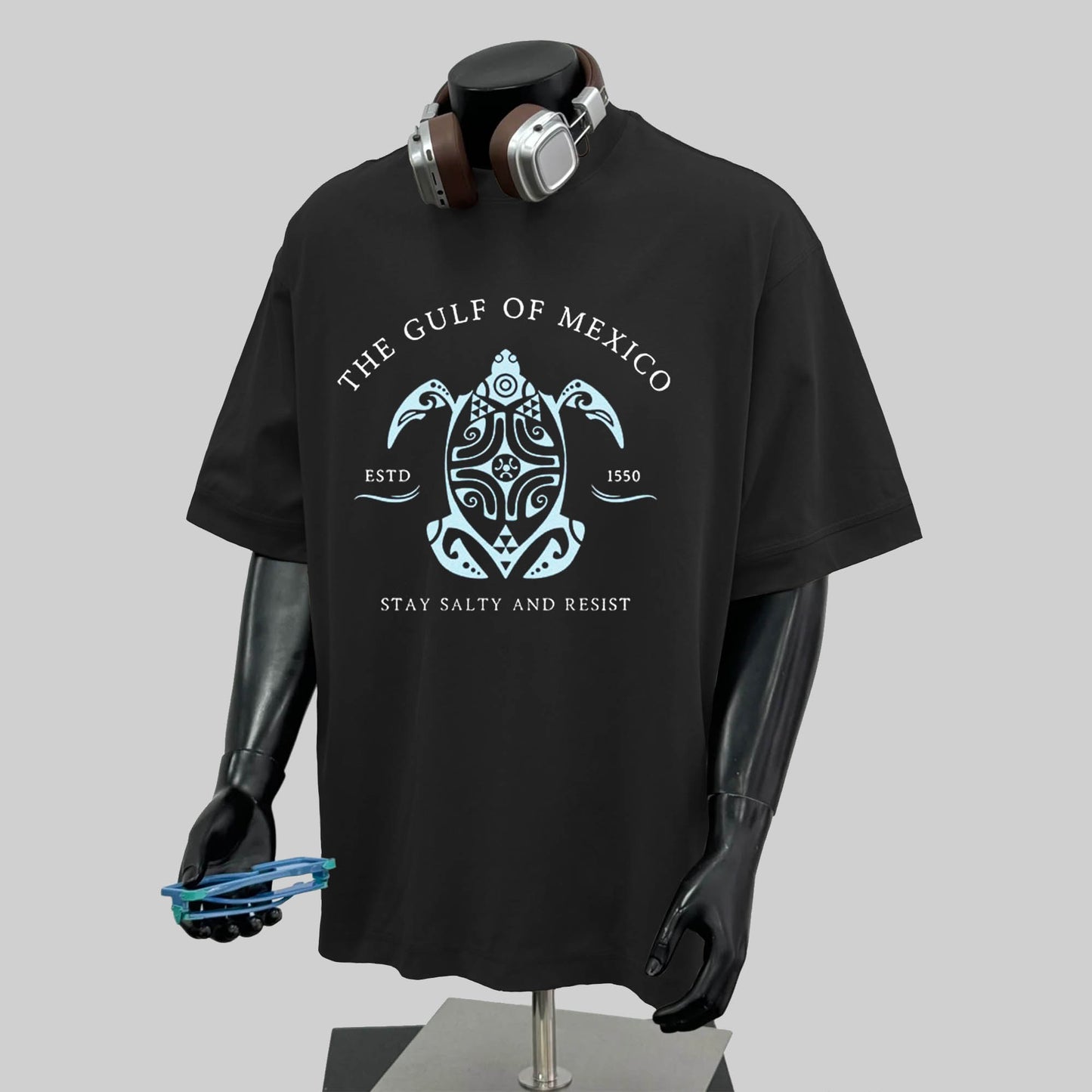 Gulf Of Mexico Art Pattern Print T-Shirt