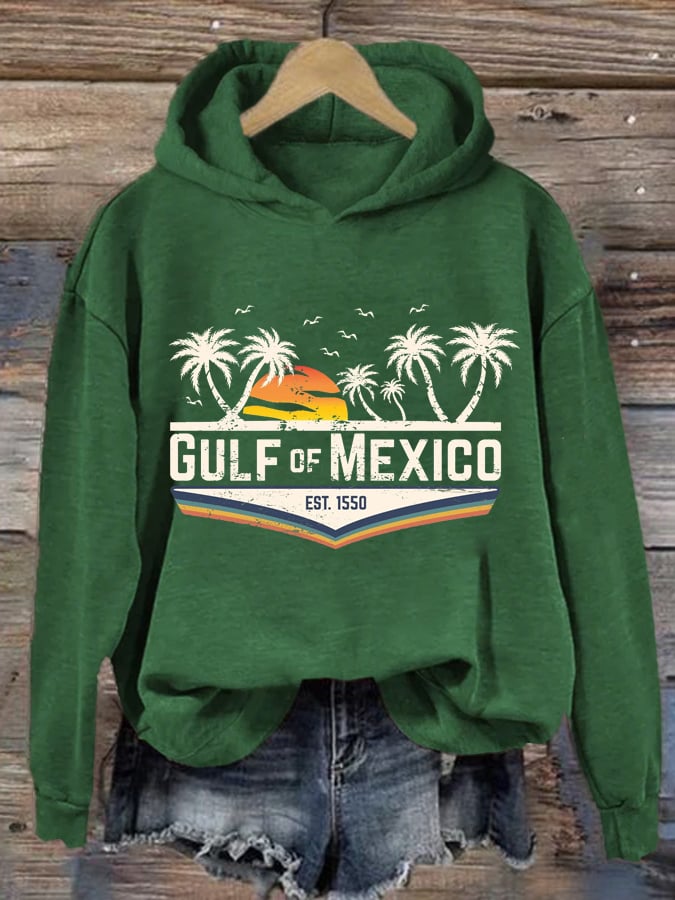 Women's Gulf Of Mexico Printed Sweatshirt